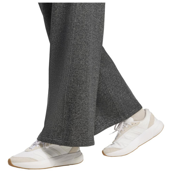 Adidas Γυναικείο παντελόνι φόρμας All SZN Holiday Glitter Fleece Loose Pants
